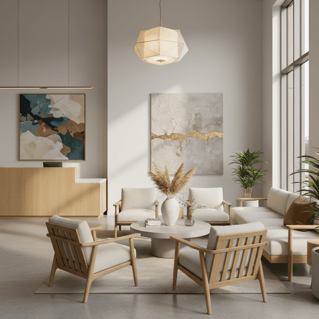 Common area in serviced accommodation property